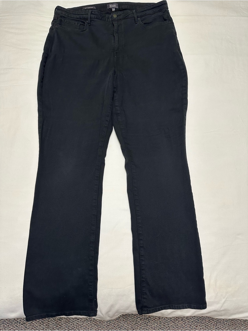 NYDJ Black Women’s Jeans - Slim Bootcut